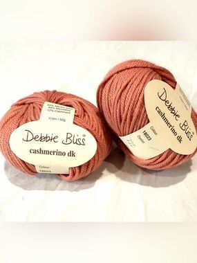 Debbie Bliss Cashmerino DK Yarn - Dusty Rose